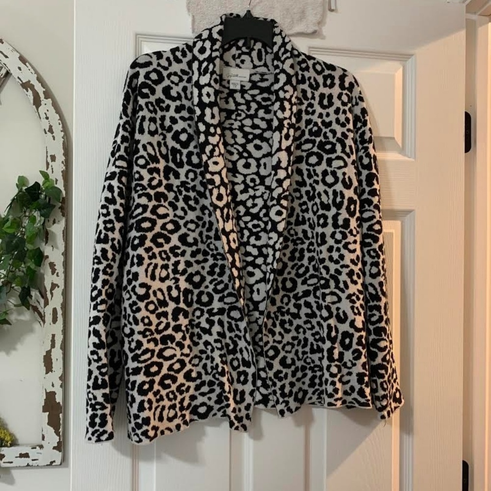 NEW FOR THIS FALL - ANIMAL PRINT SWEATER!